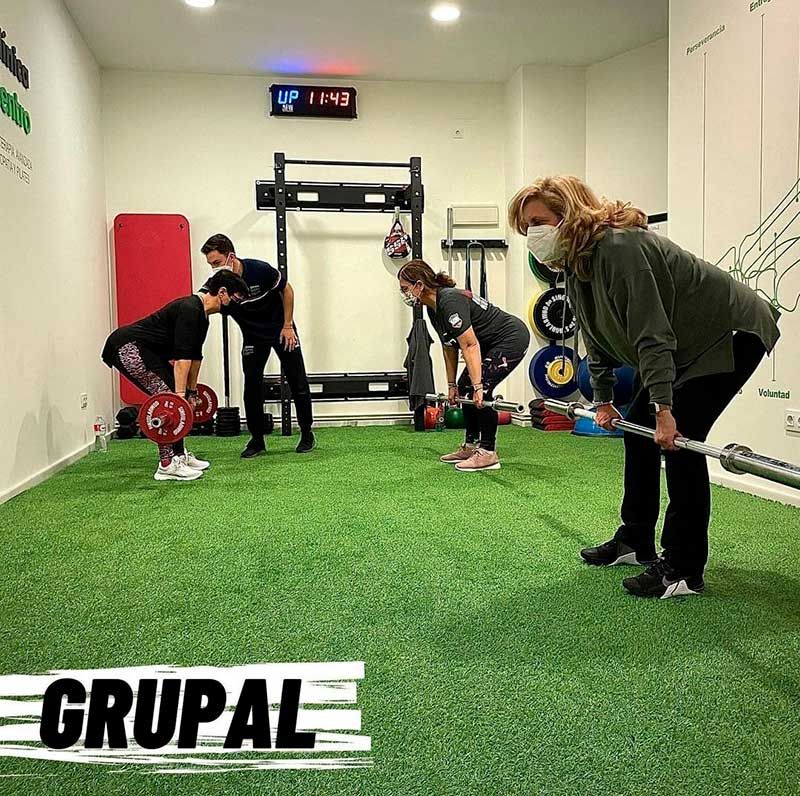 Entrenamiento de fuerza en grupo