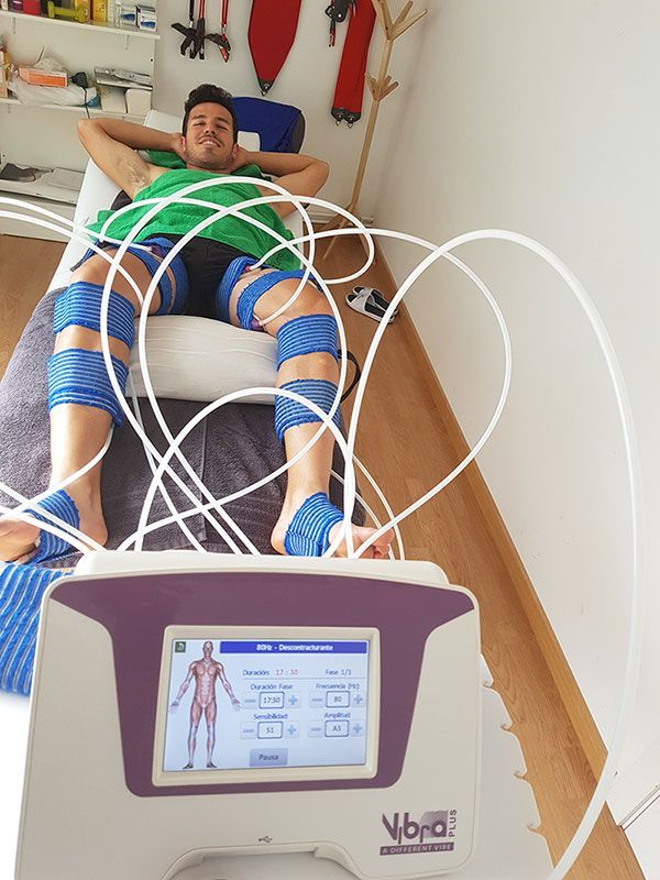 Máquina para fisioterapia alternativa